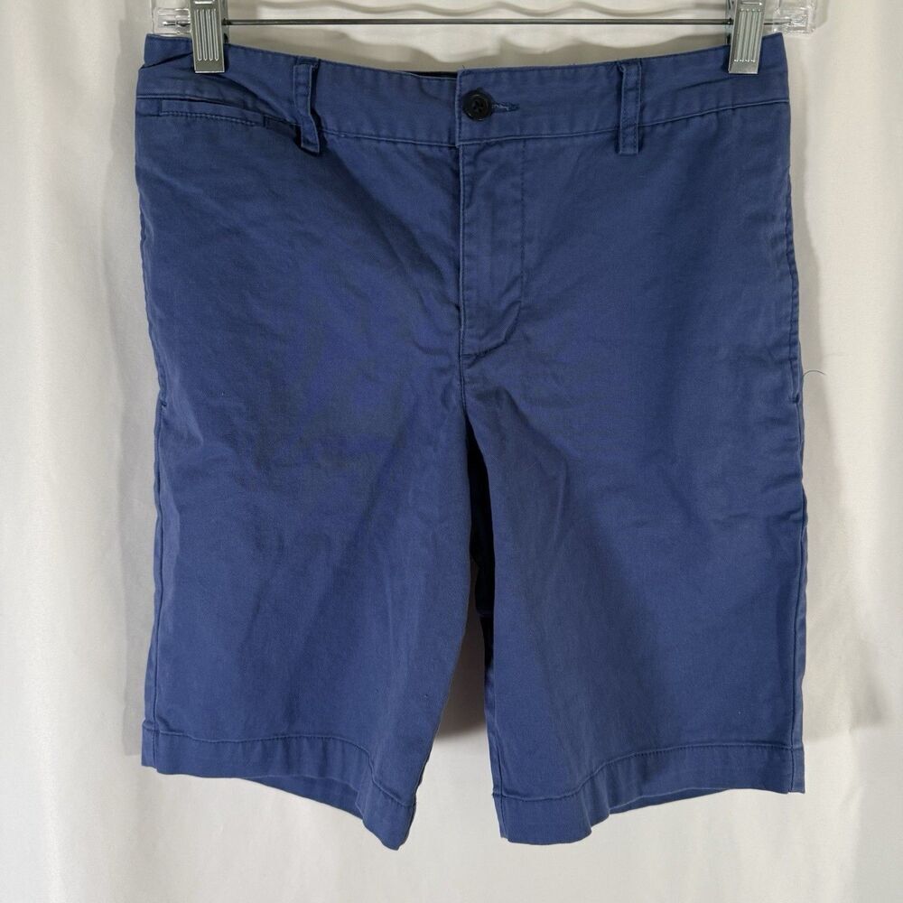 Polo Ralph Lauren Shorts Boys 14 Blue Chino Cotton Blend Pockets 8.5" Inseam